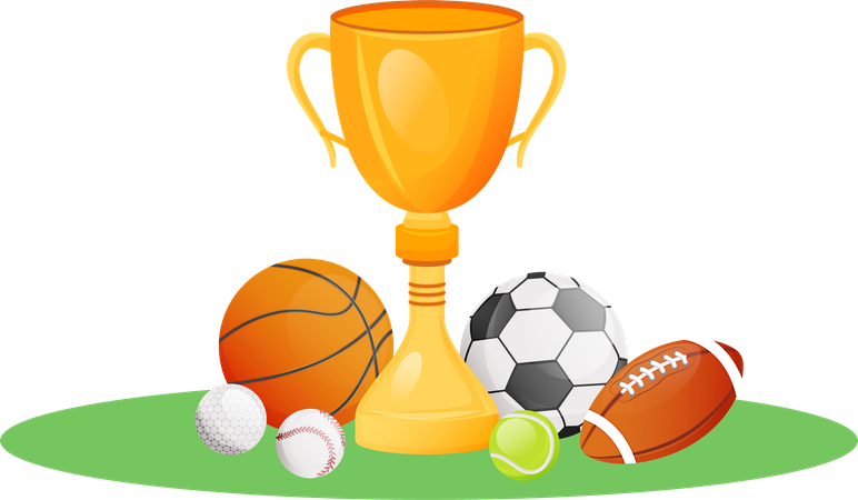 Championship trophy  イラスト