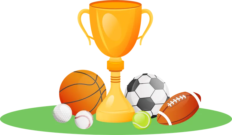 Championship trophy  イラスト