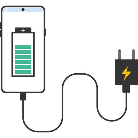 Chargeur de batterie  Illustration