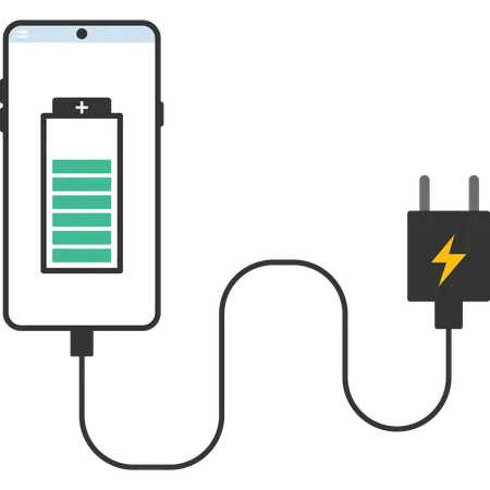 Chargeur de batterie  Illustration