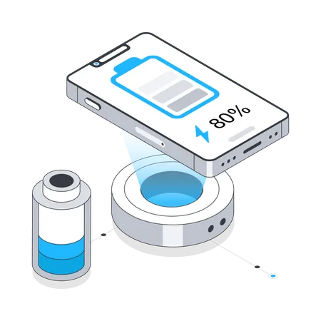 Chargeur sans fil  Illustration