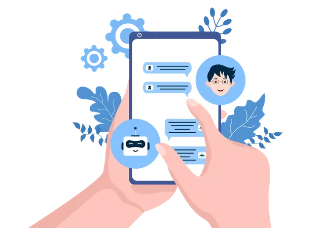 Chatbot  Illustration