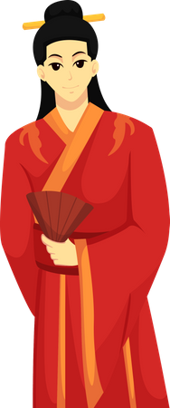 Chinese Groom  Illustration