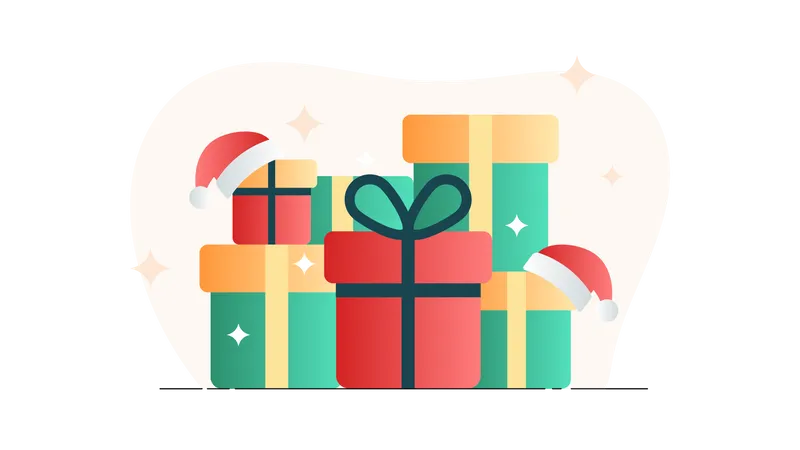 Christmas Gifts  イラスト