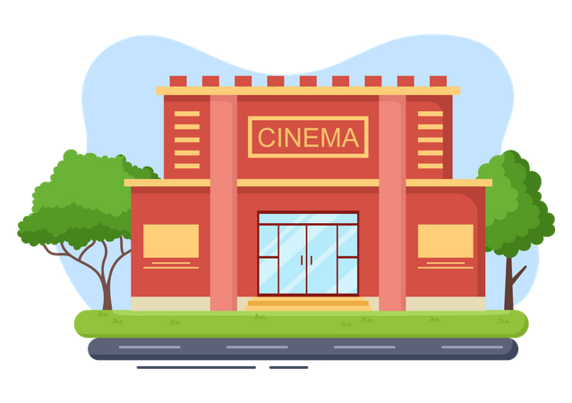 Cine  Ilustración