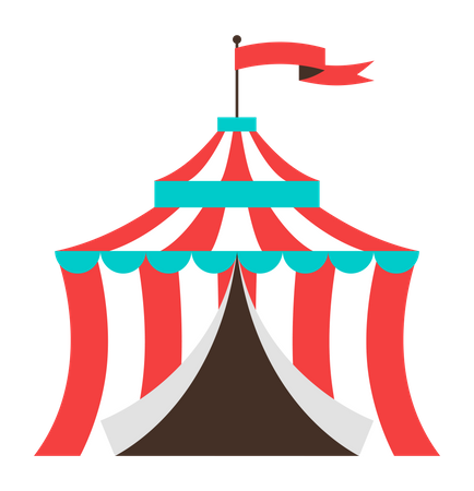 Circus Tent  일러스트레이션