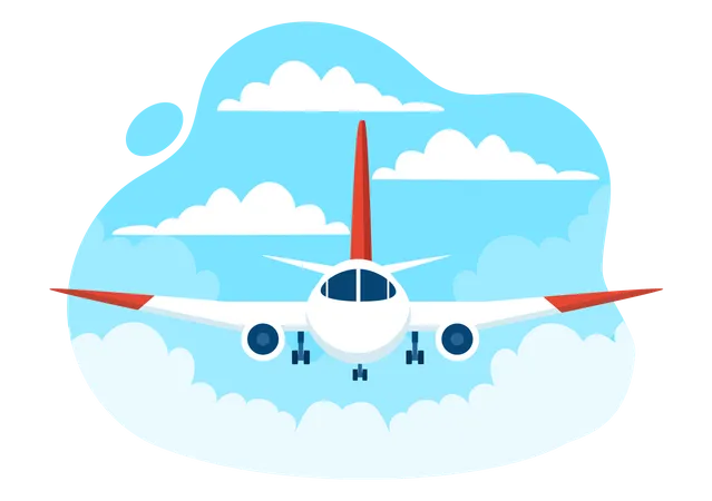 Civil Aviation Day  イラスト