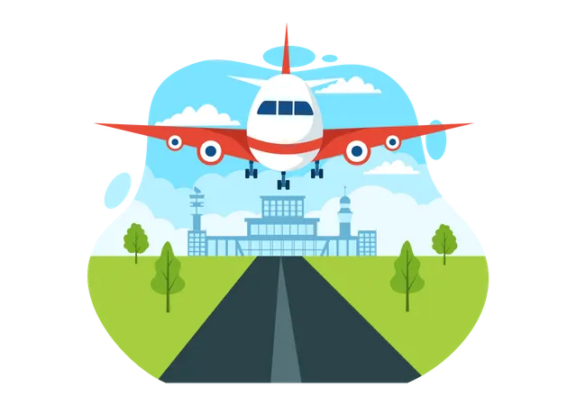 Civil Aviation Day  イラスト