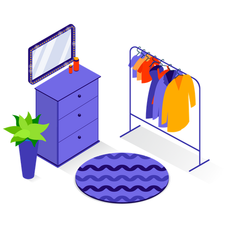 Closet  Illustration