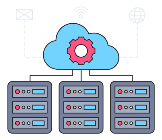 Cloud Computing  Illustration