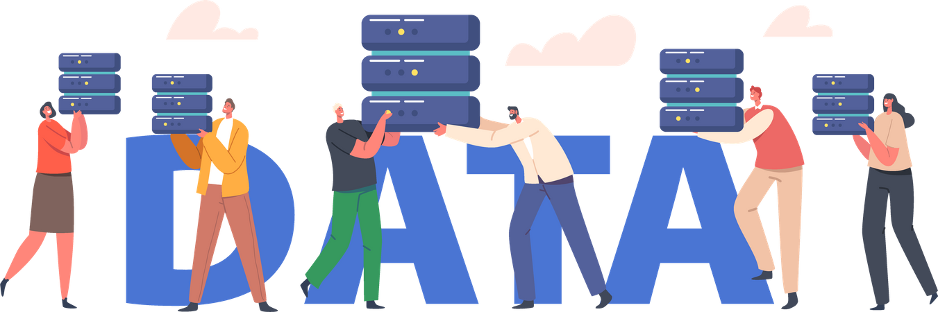 Informationen zur Cloud-Datenbank  Illustration