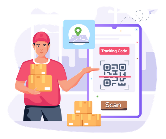 Code Tracking  Illustration