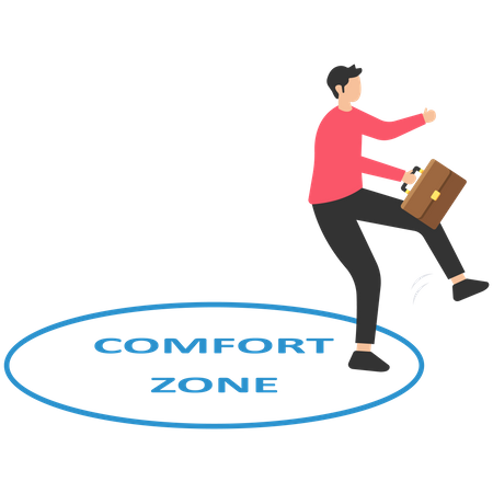 Comfort zone  イラスト