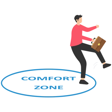 Comfort zone  イラスト