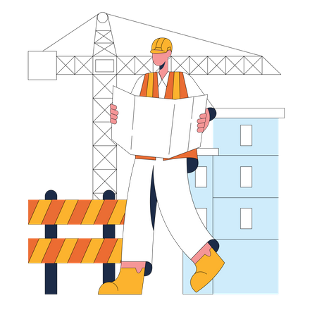 Constructions Worker  イラスト