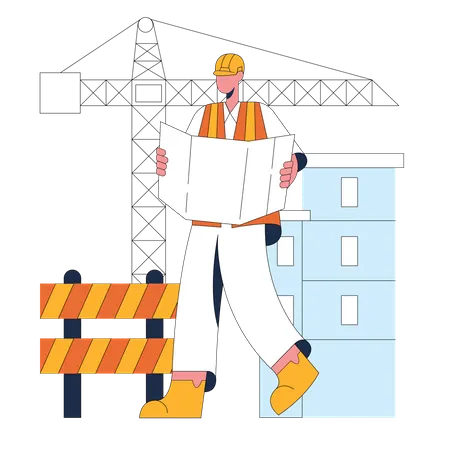 Constructions Worker  イラスト