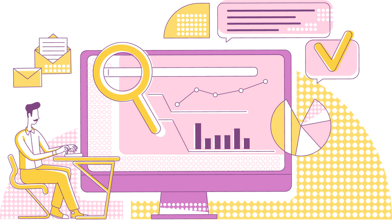 Content marketing metrics  일러스트레이션