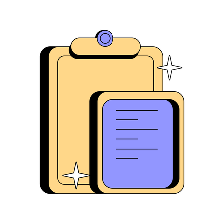 Copy Clipboard  Illustration