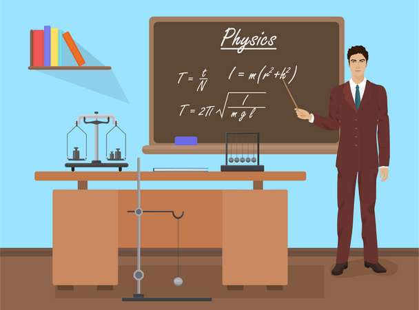 Cours de physique  Illustration