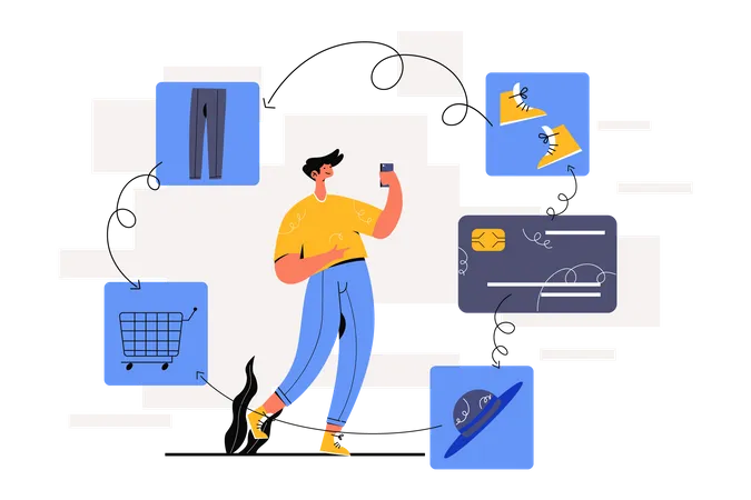 Credit card Payment  Illustration