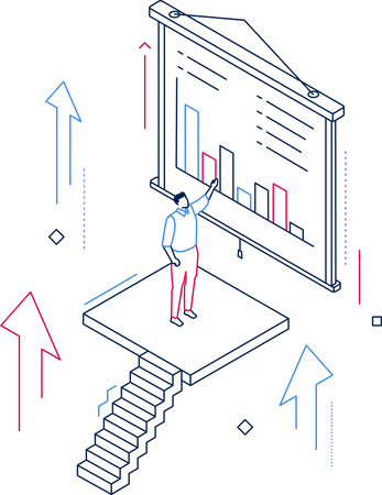 Croissance des entreprises  Illustration