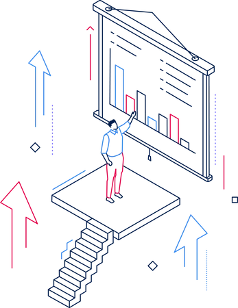 Croissance des entreprises  Illustration