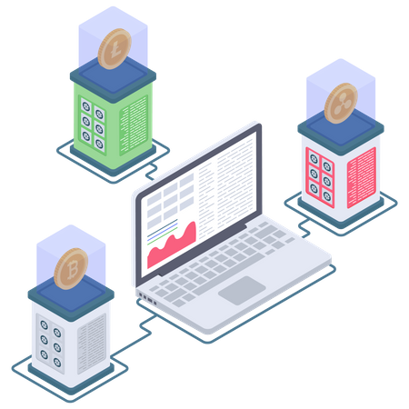 Cryptocurrency multi report  Illustration