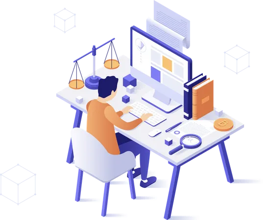 Cryptocurrency regulation  Illustration