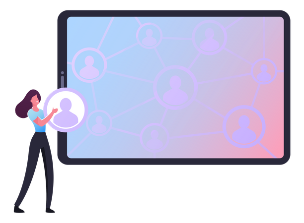 Customer Base, Referral Program  Illustration