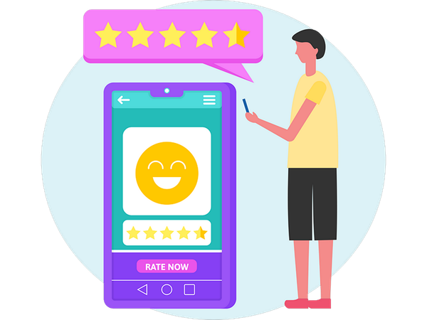 Customer Satisfaction  Illustration