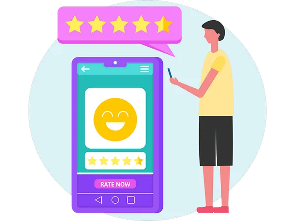 Customer Satisfaction  Illustration