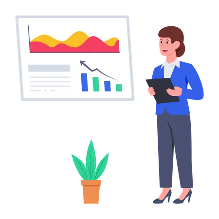 Data Analyst  Illustration