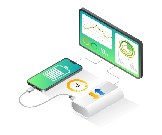 Data Transfer  Illustration