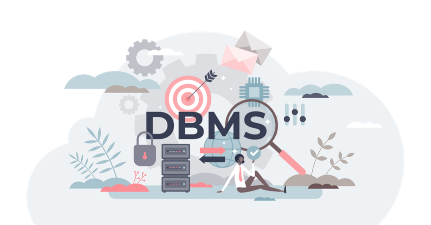 Database management systems  Illustration