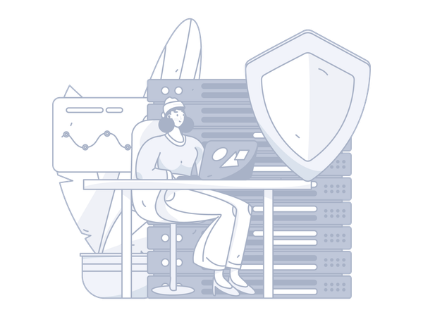 Database security  Illustration