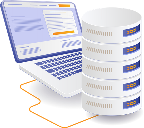 Database Server  Illustration