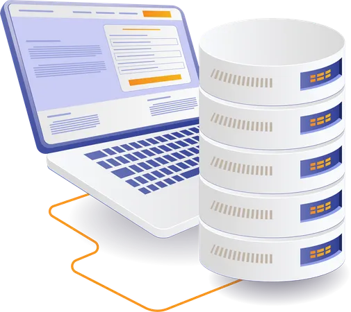 Database Server  Illustration