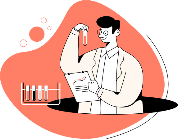 Datenwissenschaftler  Illustration