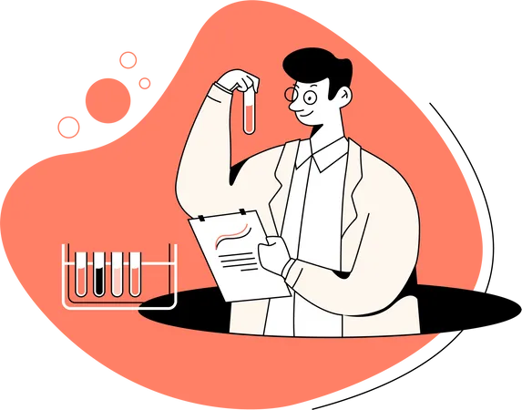 Datenwissenschaftler  Illustration