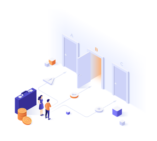 Decision making  Illustration