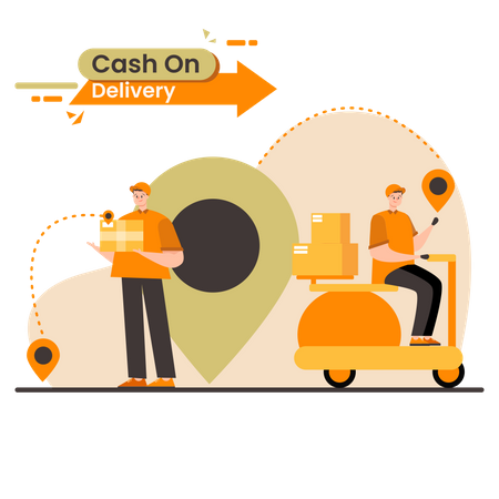 Delivery Location  Illustration