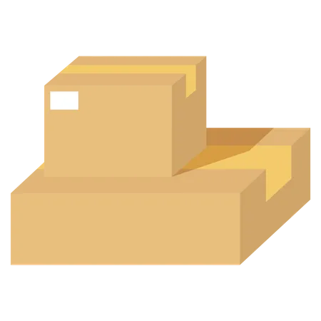 Delivery packages  Illustration