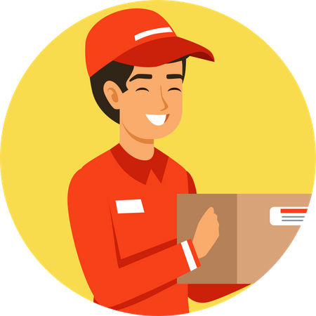 Deliveryman  イラスト