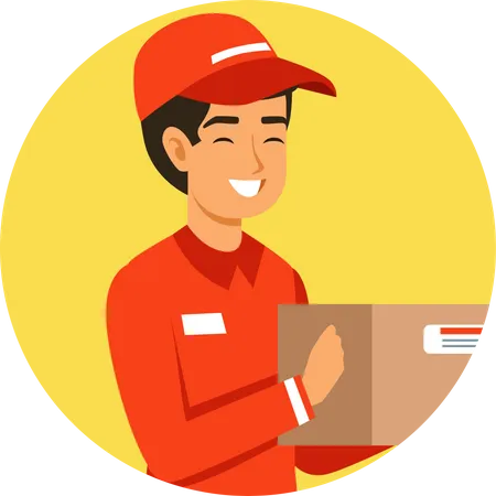 Deliveryman  イラスト