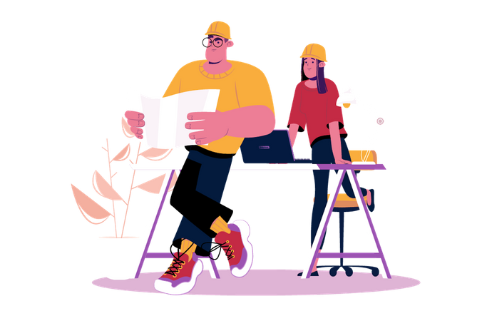 Design engineer  Illustration