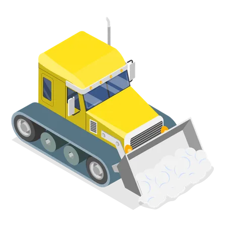 Different Snowplows  イラスト