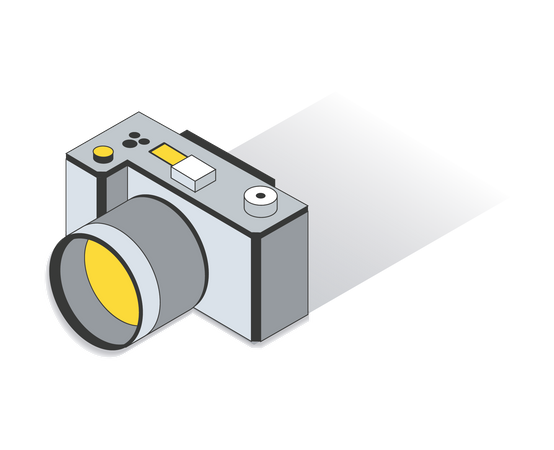 Digital Camera  Illustration