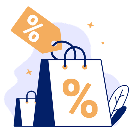 Discount Product  Illustration