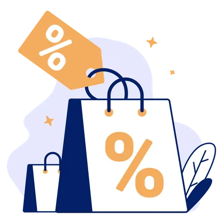 Discount Product  Illustration