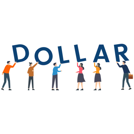 Dólar  Ilustración